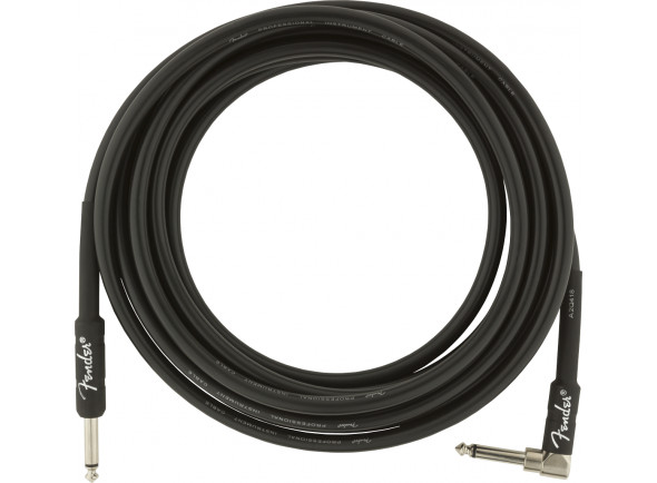 Fender Professional Series Straight/Angle Black 4.5m Fender Professional Series Straight/Angle Black 4.5m